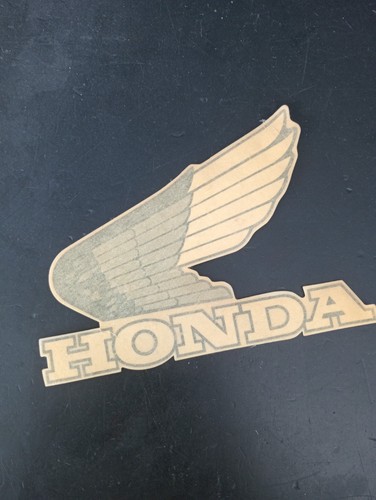 Adesivo epoca ala - adesivo, honda